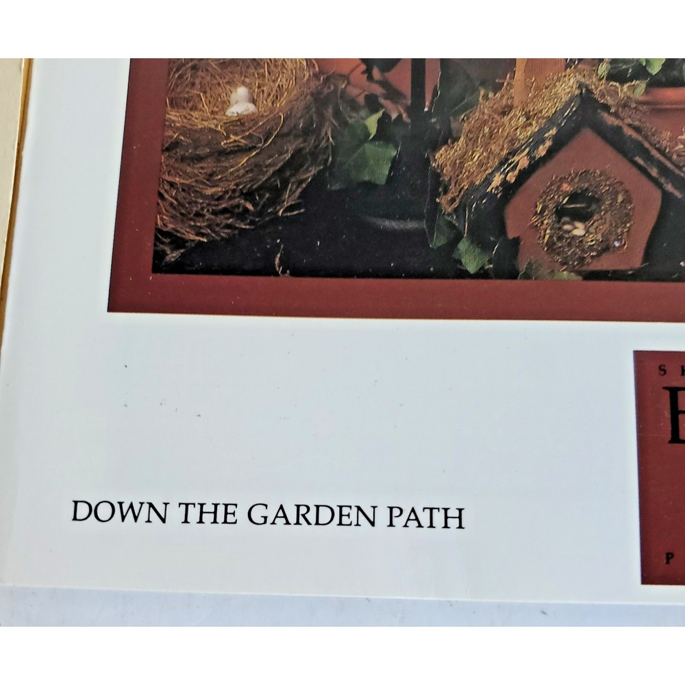 VTG La Broderie Cross Stitch Pattern Garden of Your Heart Lot 6 OOP HTF - Picture 8 of 16